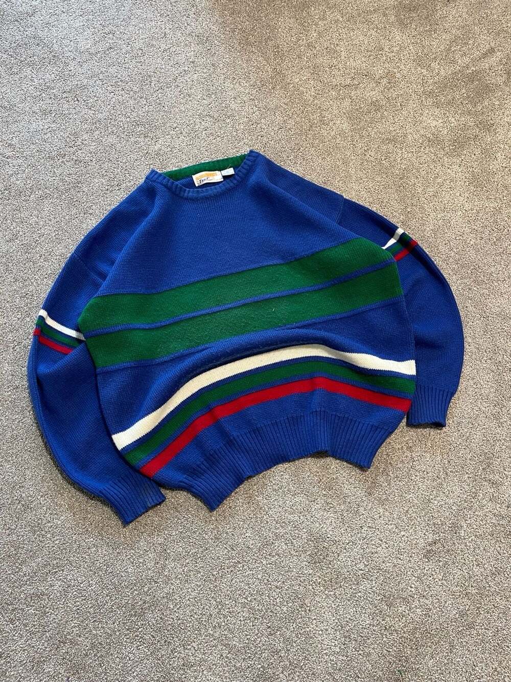 Vintage 1980s Sailboat Sweater Vest